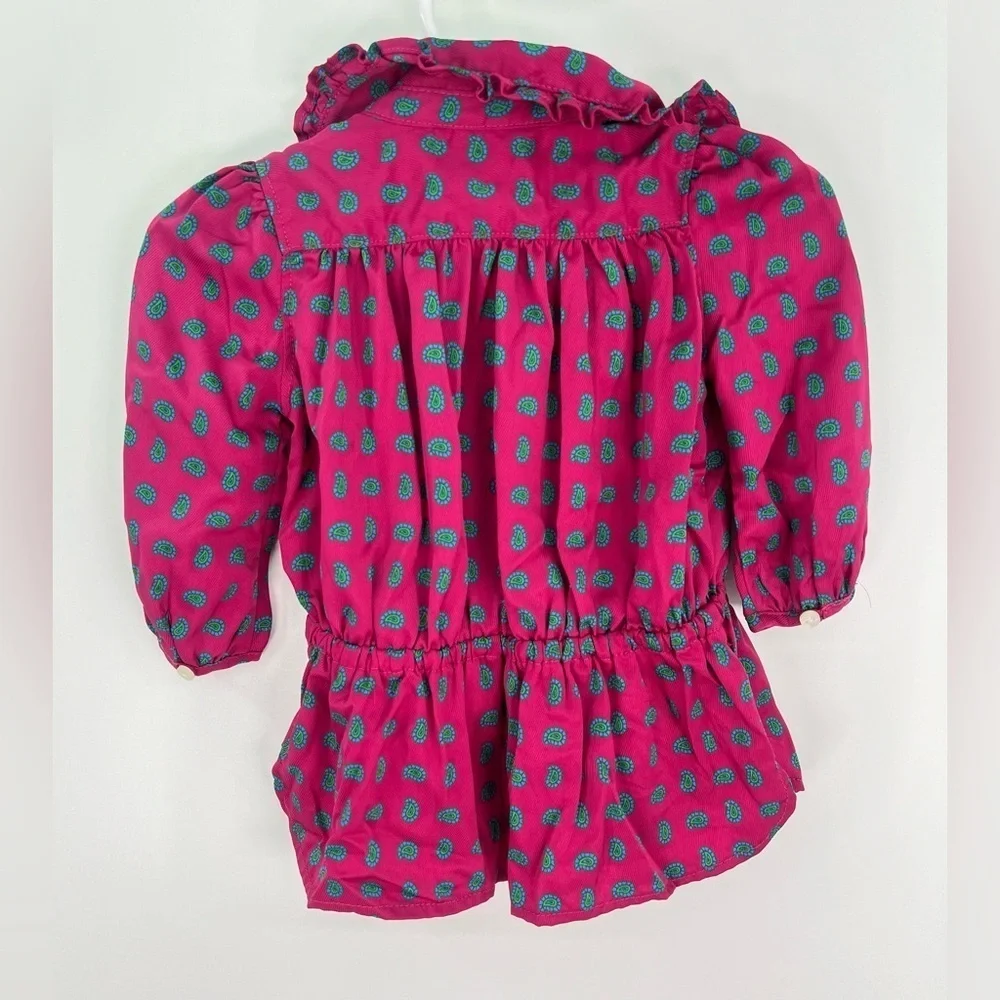 Ralph Lauren patterned magenta
